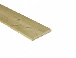 Vuren 19x145 mm gewolmaniseerd geschaafd