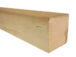 Vuren 140x140 mm gewolmaniseerd geschaafd
