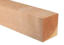 Douglas 150x150 mm fijn bezaagd