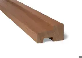 Meranti 67x110 mm kozijnhout onderdorpel model C