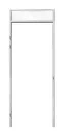 Berdo Stijlenset BA Opdek Wit 2015 Links nemef 1200 70 mm stijllengte 2560 vloer/plafond 2600