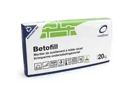 Cantillana Krimparme Ondersabelingsmortel 0- 4mm Betofill zak a 25 kg.