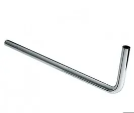 Verchroomde vloerbuis 750 X 220 X 32 Bonfix 91415