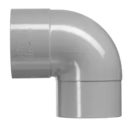 Bocht 90° DW Komo 40mm 1x Lijmmof / 1x Spie