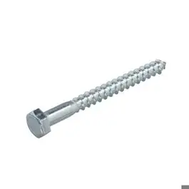 8x80 Houtdraadbout Verzinkt 4.6 Proftec Din:571 doos a 25 stuks