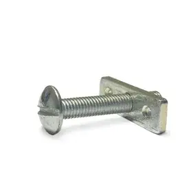 Belegschroef rondkop ijzer verzinkt 40mm