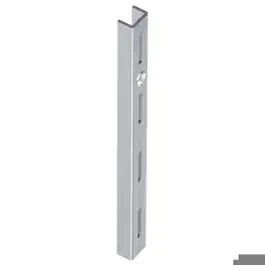 150cm Rail enkel wit Y05692