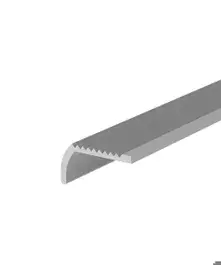 40x15x2mm Aluminium Trapkant met neus 3000mm lang SDB40