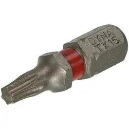 Bit Dynaplus Torx T15 25mm (Rood) blister a 10 St.