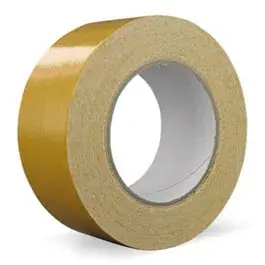 50mm Dubbelzijdig tape Linnen 730-GDA Transparant a rol 25 meter
