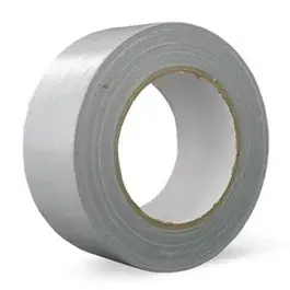 50mm Ducttape 600 UV Wit rol a 25 meter