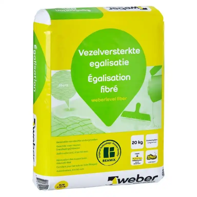 Weber Beamix vezelversterkte egalisatie 20kg