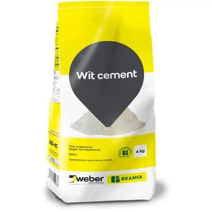 Weber Beamix Wit cement 4kg