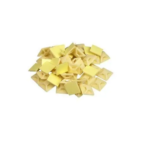 Plakstrip tbv bundelband 20x20 mm. 20 st.
