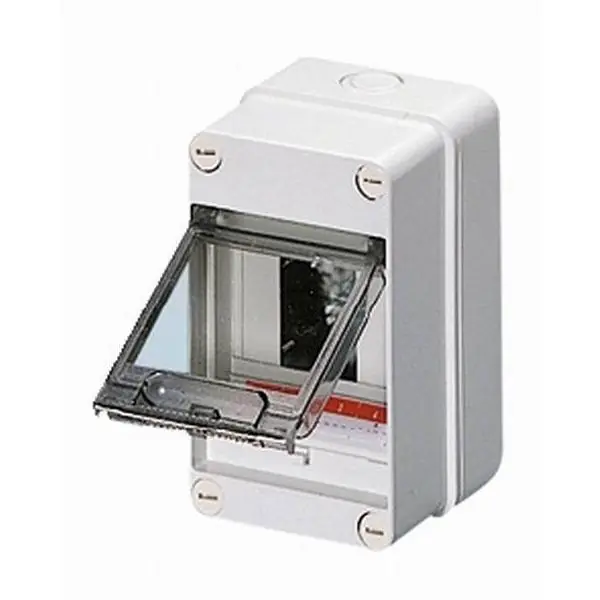 Lege kast 4 modulen + klep IP55
