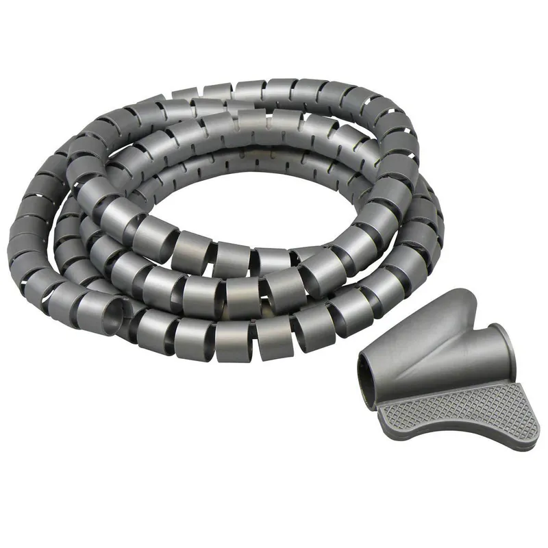 Ritsslang 22 mm. 2 meter Zilver