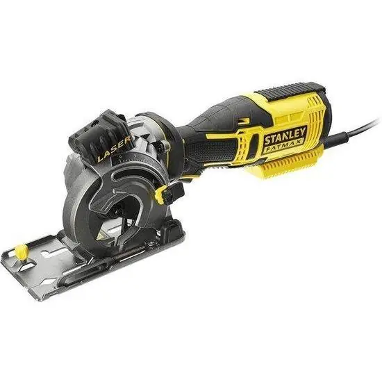 "650 W Multimateriaalzaag, 5.500 tpm, Zaagbladdiameter: 89 mm, Zaagcapaciteit: 28,5 cm, Geïntegreerde laser, Invalzagen, Diepte instelling, Aluminium