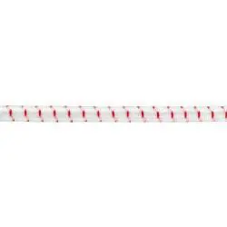Gummisnoer 4 mm Wit Blauw Rood