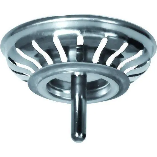 Korfplug blanco RVS