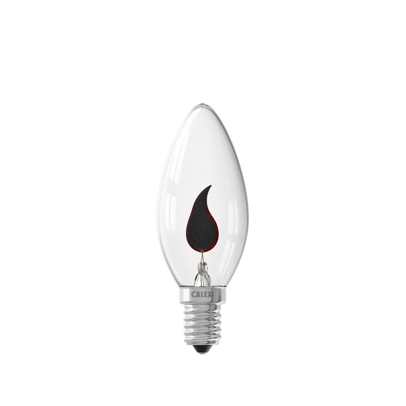CALEX kaarslamp 220-240V 3W E14 flicker flame