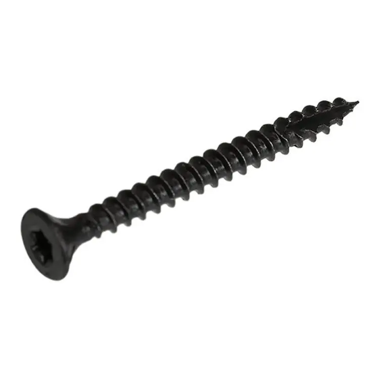 BlackLine spaanplaatschroef HCP zwart PK TX-20 + snijpunt 4.0x25 (25)