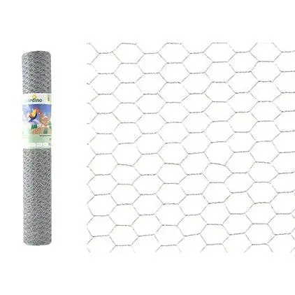 Giardino zeskant verzinkt 13 x 0.7mm x 100cm x 10 meter