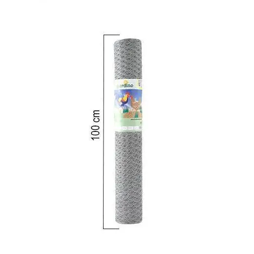 Giardino zeskant verzinkt 13 x 0.7mm x 100cm x 5 meter
