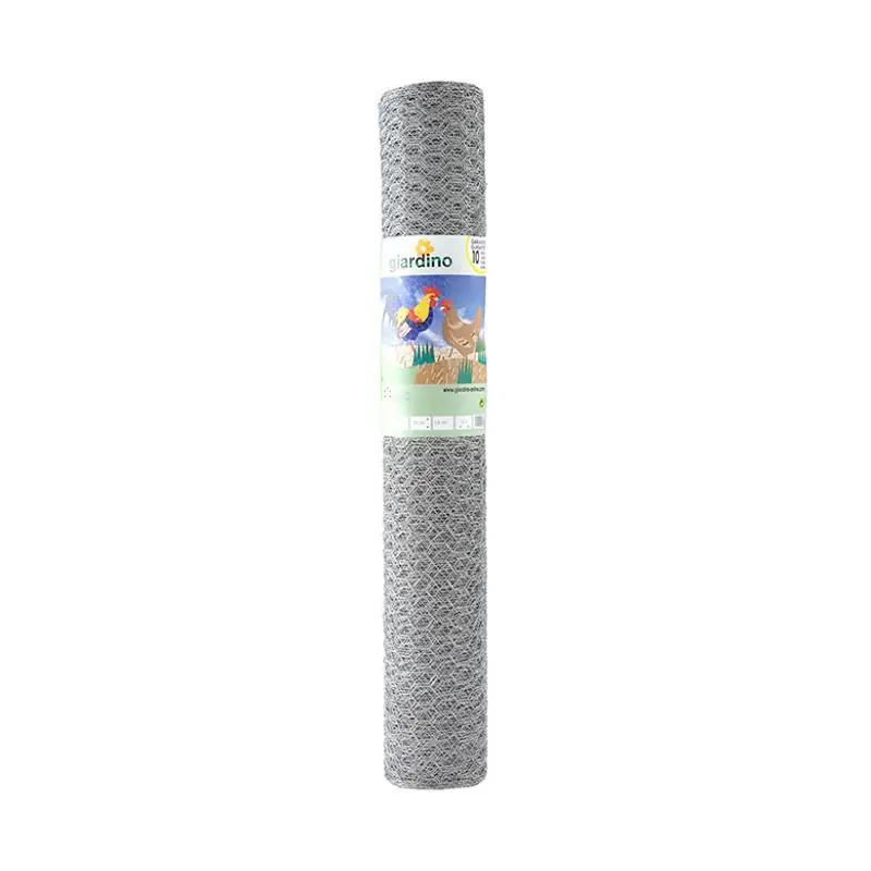 Giardino zeskant verzinkt 25 x 0.8mm x 50cm x 5 meter