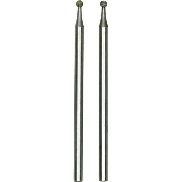 Proxxon Diamant slijpstiften kogel Ø 1,0 mm. 2 st.