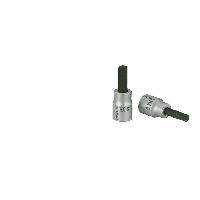 Proxxon 3/8" schroevendraaierbit 6-kant 8 mm, 50 mm lang