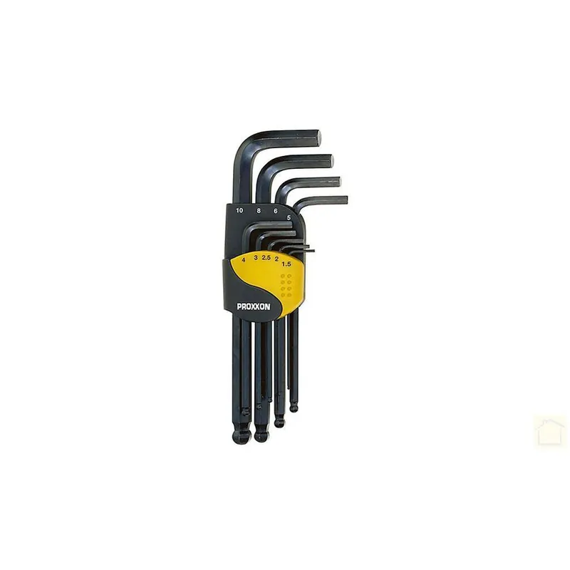 Proxxon Inbussleutelset (9-delig) 1,5 – 10mm