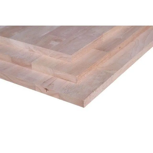 Rubberwood paneel 80x 30cm 20mm