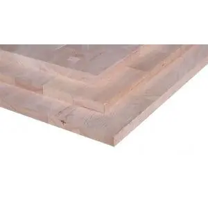 Rubberwood paneel (AB) 244x122cm 20mm