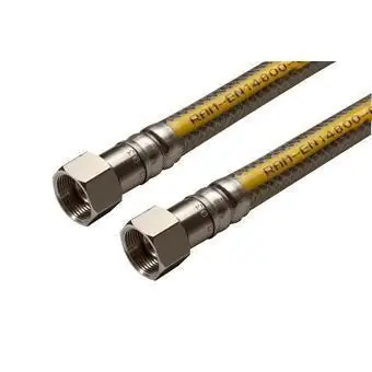 Raminex gasslang Superflex Premium RVS M24 125cm
