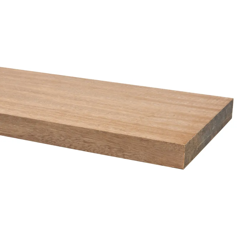 Schaaflat hardhout 27x190mm 210cm