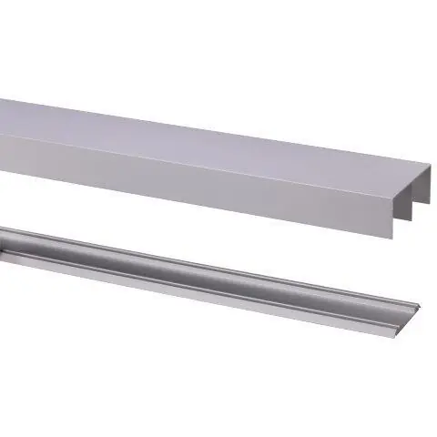 StoreMax Basic schuifdeur rail aluminium 180 cm type R-40