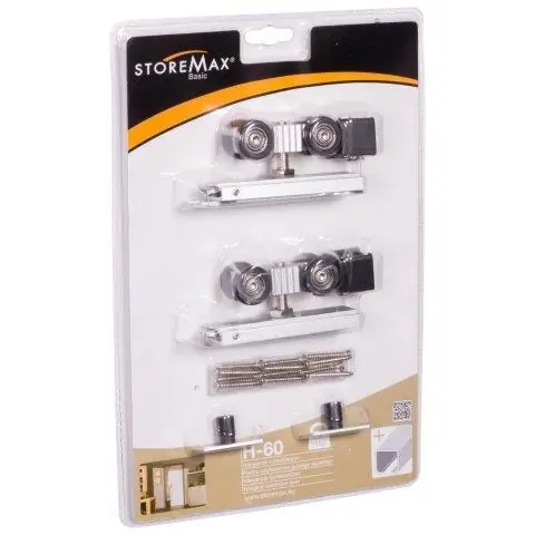 StoreMax Basic schuifdeur wielset t.b.v. 1 deur type hangend H-60