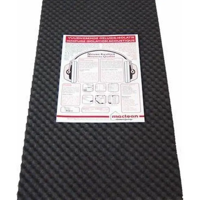 Maclean geluidsisolatieplaat 100x50cm los