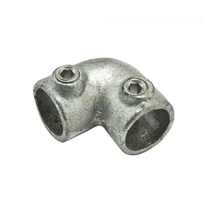 Maclean koppelstuk 28mm hoekstuk 90gr.