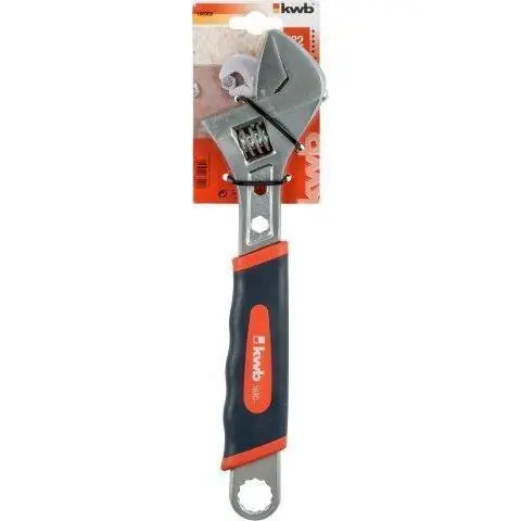 KWB moersleutel 300mm – verstelbare bek tot 32mm