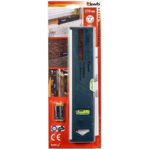 KWB Torpedo laserwaterpas 270mm