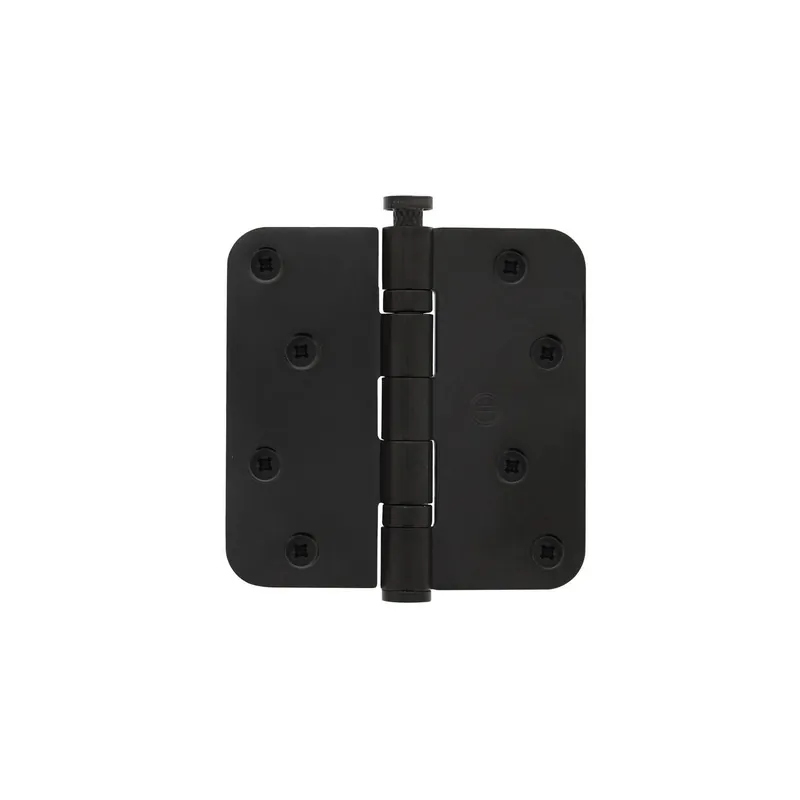 Kogellagerscharnier mat zwart 70 kg