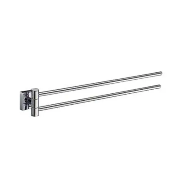 Smedbo House handdoekhouder 2-armig draaibaar RK326 chroom