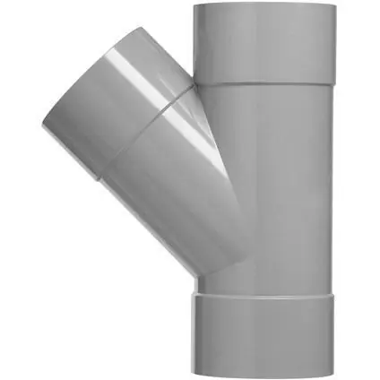 125X125 T-STUK DW 2XMM 45