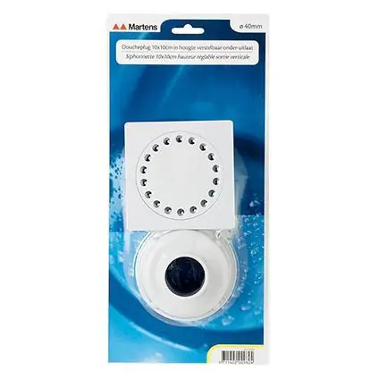 Doucheplug abs onderuitloop martens skin 40MM