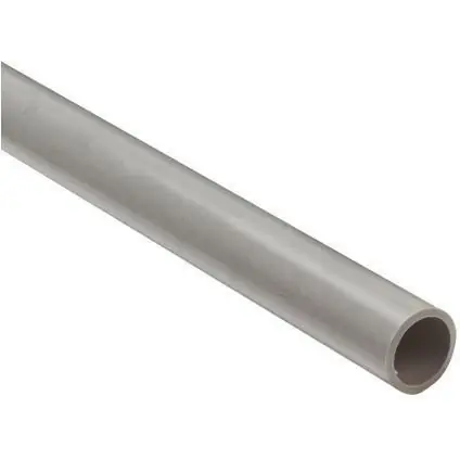PVC buis 50mm. grijs 400cm.