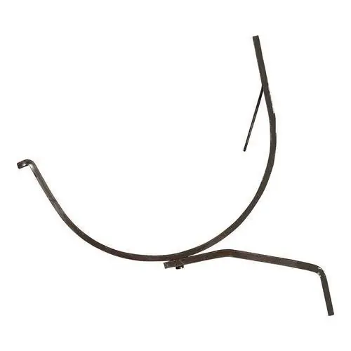 100MM MASTGOOTBEUGEL-2 ALUM.BR