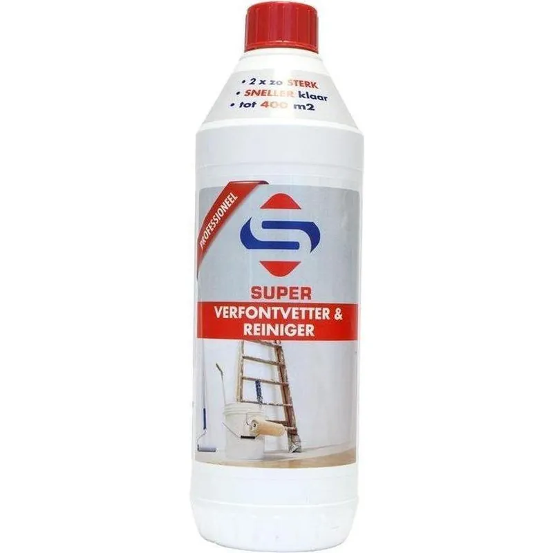 Super verfontvetter en reiniger 1l