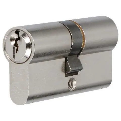 VEILIG profielcilinder standaard 30/30 nikkel