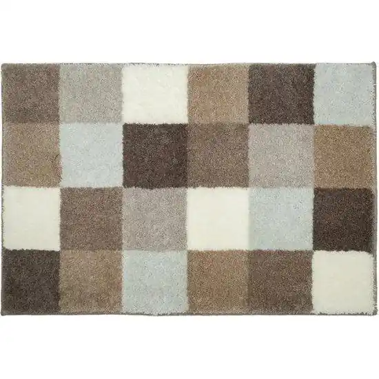Casilin Blocks badmat zand 60x90cm
